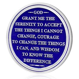 CHURYUML CHURYUML 23 Year Sobriety Coin| Triplate Sobriety Chip| AA Chips Sobriety Gifts for Men Women Alcoholics Anonymous Gifts Addiction Recovery Gift Affirmation Token