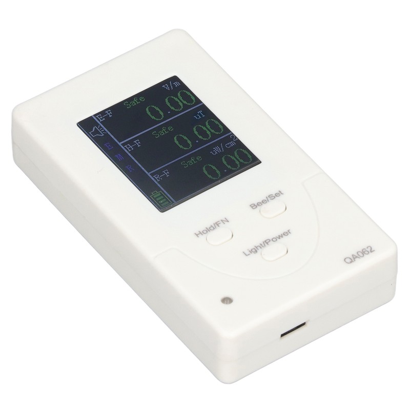 Electromagnetic Field Radiation Detector Handheld USB Rechargeable EMF Meter Tester