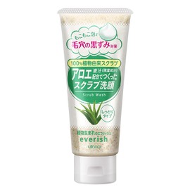 [Utena] Ebrich Aloe Scrub Face Wash, 4.8 oz (135 g) x 5 Piece Set