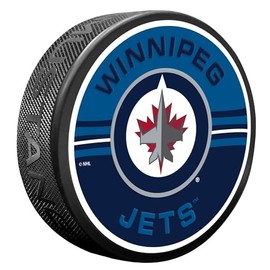 Winnipeg Jets Puck - Half & Half