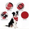Pit Crew Dog Bandana with Adjust Buckle, Checkered Flags Race