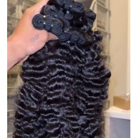 USAship Vietnamese Burmese Curly Raw Hair Unprocessed Human Hair Vendor Cuticle Aligned 100% Human Hair Indian Curly PixieCurlycolor: Pixie Curl 1, Stretched Length: 14 in