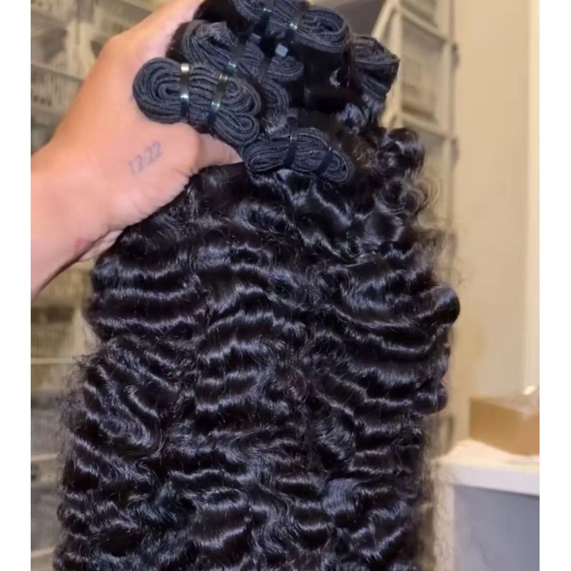 USAship Vietnamese Burmese Curly Raw Hair Unprocessed Human Hair Vendor