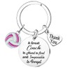 Volleyball Coach Keychain Coach Appreciation Gift Thank You Gift for