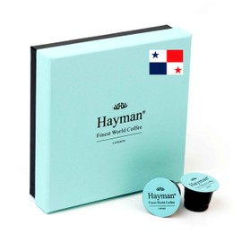 Hayman, 100% Panama Geisha Coffee, Medium Roast, 20 Specialty Coffee Pods | Espresso Capsules Compatible With Nespresso Original Line Machines