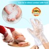 AiDiAiLa 800PCS Disposable Plastic Gloves For Isolating Bacterial Stains That