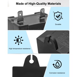 C61-P2 Capacitor 12uF 210VAC 50/60Hz 10000AFC Fit for Most Motors Starting and Water Pump, C22.2NO.190 85℃