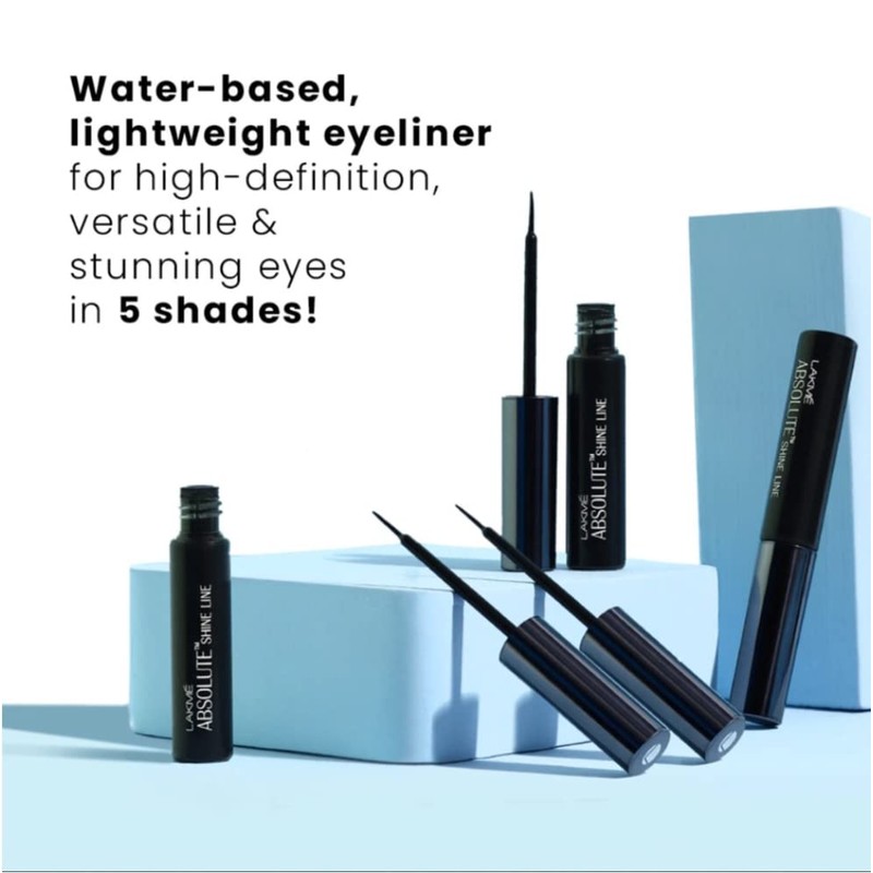 Lakme Absolute Shine Liner, Black, 4.5ml by Lakme