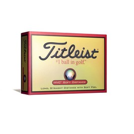 TITLEIST(タイトリスト) ゴルフボール HVC SOFT DISTANCE 2ピース 12個入り ホワイト 1HVSD-J
