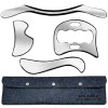 GYX COELE 4 in 1 Stainless Steel Gua Sha Muscle