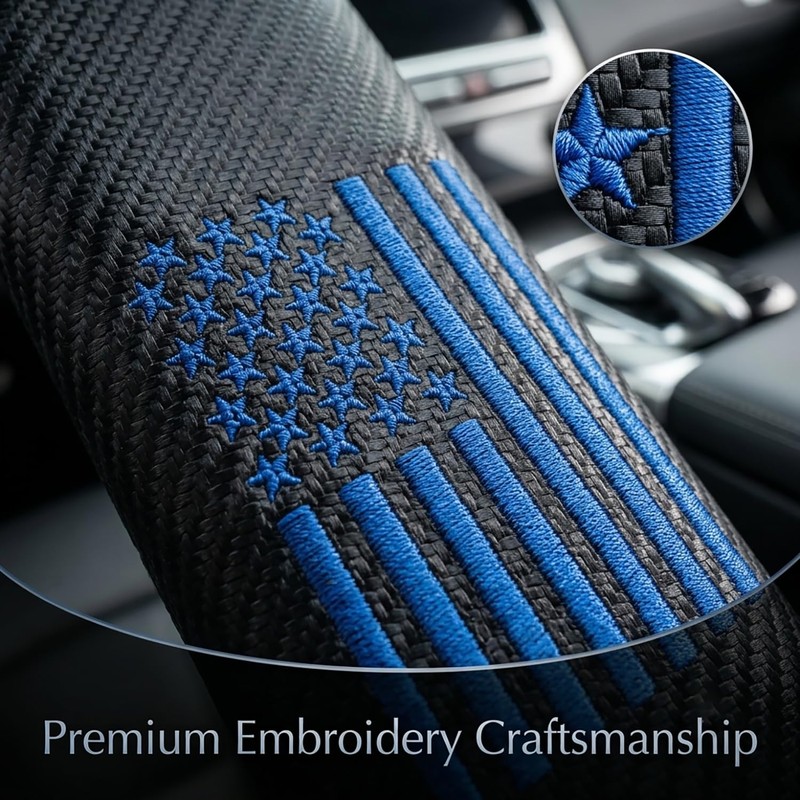 2PC Car Seat Belt Covers Pads,Seat Strap Pads,Royal Blue