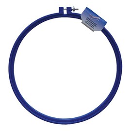 Whitecroft Essentials Plastic Embroidery Hoop Cross Stitch Craft Ring Blue 10"