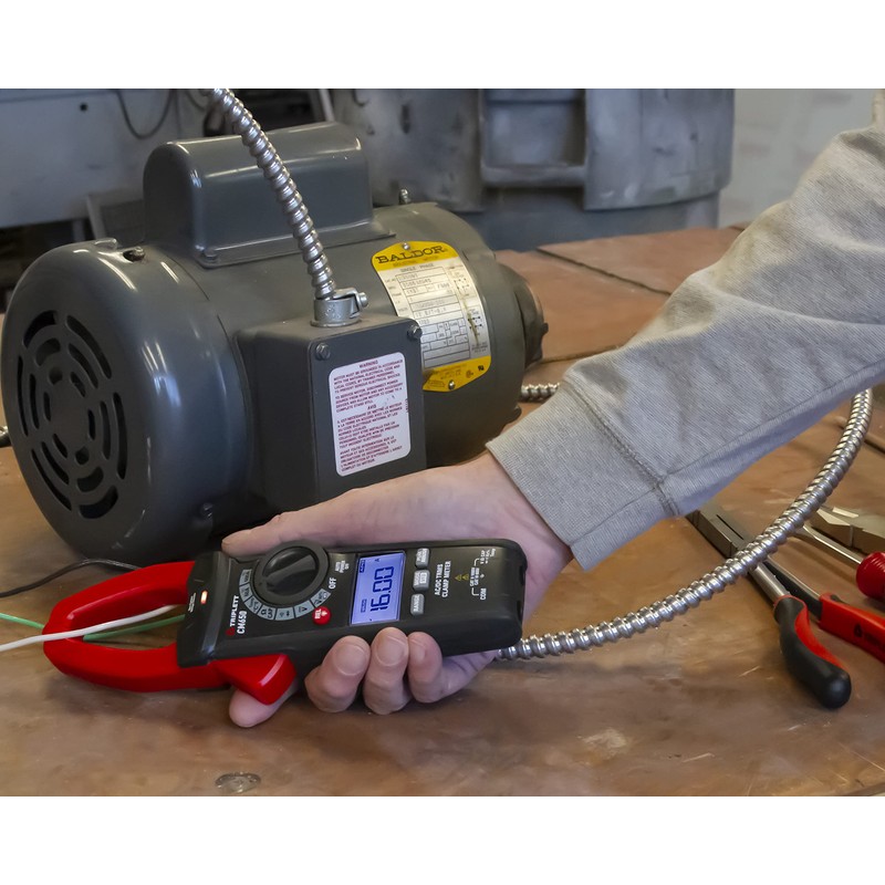 Triplett CM650 True RMS 6000 Count 600A AC/DC Clamp Meter