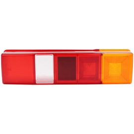 BIAREN Rear Tail Light Lamp Lens Right or Left For Ford Transit Mk5 Mk6 Mk7 Tipper Pick-Up Chassis Cab (1985-2014) 4388140 YC1513K464AA YC1513K464AB