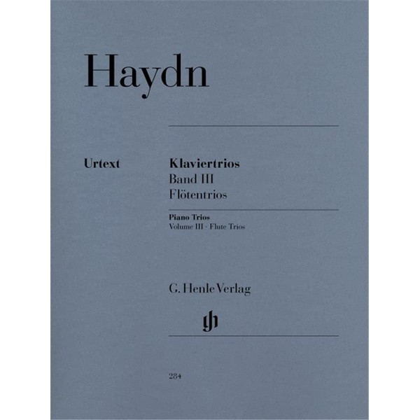 Piano Trios Volume Iii (For Piano Flute (Or Violin) And