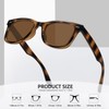 MEETSUN Polarized Sunglasses for Women Classic Retro Square Trendy Ladies