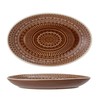Bloomingville Rani Serving Plate, Brown, Ceramic