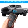 Genuine Leather Key Fob Cover for Chevy and GMC Vehicles
