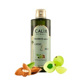 Calix Herbal Organic & Ayurvedic Amla Kesh Tel (Hair Oil) - Prevents Hair Fall, Improve Hair Growth, Nourishes Dull & Dry Hair For Men & Women – 200 Ml