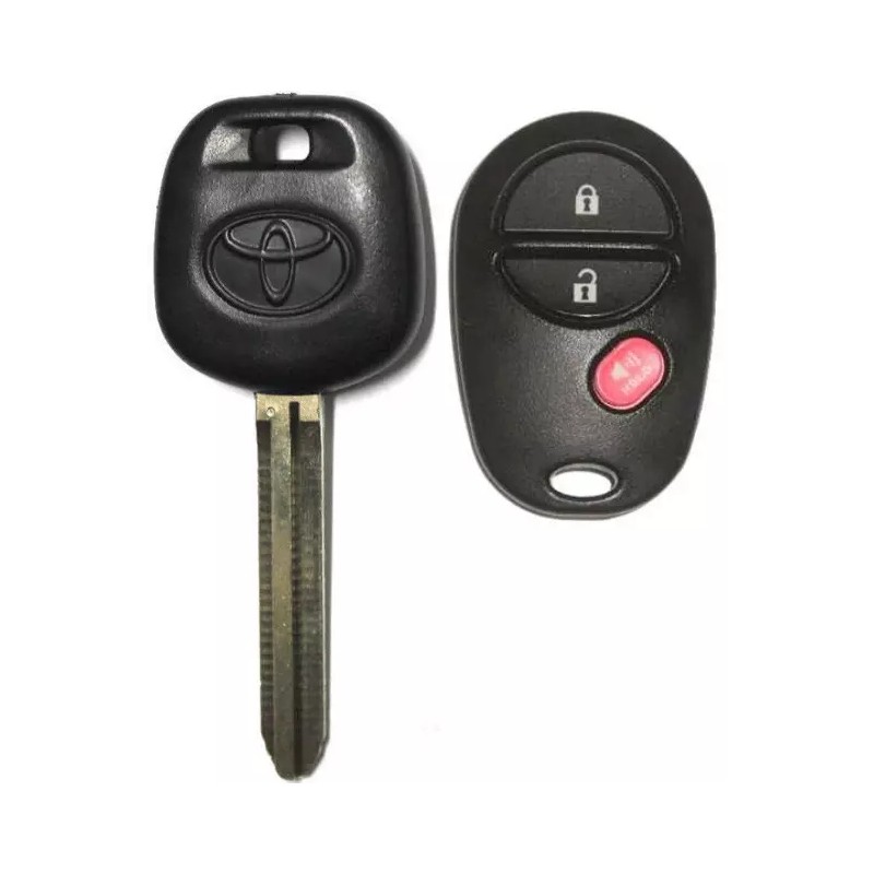 Toyota CUT BY CODE SERVICE + Toyota Chip Key 44D
