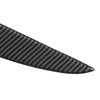 2pcs Carbon Fiber Headlight Eyebrow Eyelid Cover Wear Resistant Fit