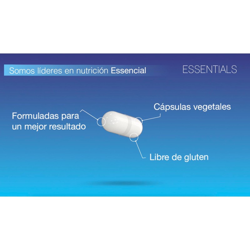 NLS ESSENTIALS VITAMINA C | 90 Cápsulas vegetales | Salud