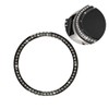 BIUDECO 3pcs (46mm) Bezel Ring Cover Alloy Scratch Resistant Collision