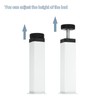 uxcell 3 Pcs Adjustable Height Center Support Leg, 6 Inch