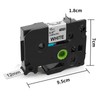 Unistar Compatible Label Tape Replacement for Brother TZe-231 PTouch Tapes