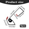 Windshield Wiper Arm Pressure Spring Booster 4PCS Windscreen Stand Metal