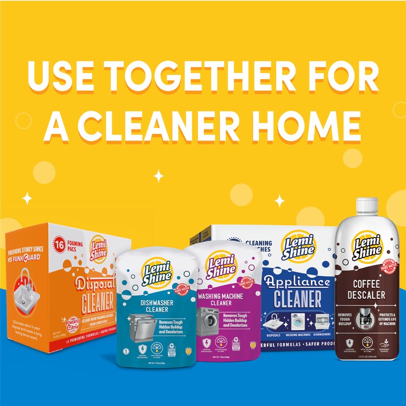 Lemi Shine Foaming Garbage Disposal Cleaner and Deodorizer - Citric