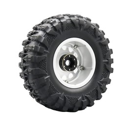 Ahvqevn 4pcs RC Crawler Weight Wheel Hex Hub Expand Adapter 1/10 RC Crawler 1.9 2.2 inch Wheel Rim Axial 10 4 15mm