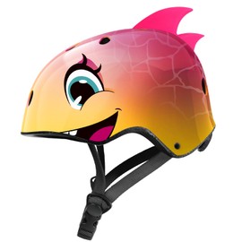 OutdoorMaster Kids Helmet, Bike Helmet for 1 Year Older Toddlers to Youths, 2 Sizes, Dial Fit Adjustment, Premium Safety & Ventilation, Multi-Sport Helmet for Bicycles, Skates, Scooters & Longboards