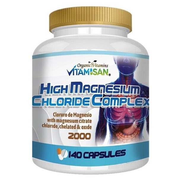 high magnesium organic vitamins Magnesium Citrate Capsules 2000mg Per Serving