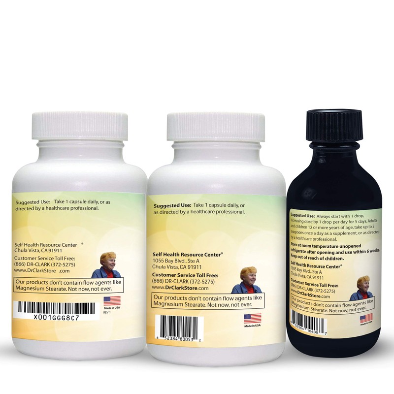 Dr Clark Store Intestine Support & Cleanse Kit - with