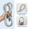 TRIPHIL Kink-free Silicone 79" Extra Long Flexible Handheld Shower Head