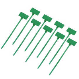 QUARKZMAN Pack of 250 Cable Tie Tags, 100 mm Length Cable Tie Tags with Labelling Field Cable Labelling Labels Organisation Markings for PC Wires Pipe Cable Hose, Green
