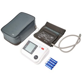 boso medicus vital – Vollautomatisches Oberarm-Blutdruckmessgerät mit großem Display und Arrhythmie-Erkennung – Inkl. Blutdruckmanschette (22-42cm)