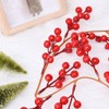 Artificial Berry Rattan with Black Berries Christmas Decoration Rattan for