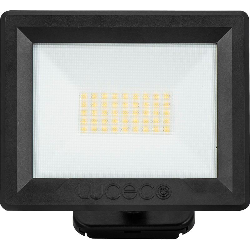 Luceco Essence Multi-Position Floodlight, 30 Watts, 4000K Colour Temperature, IP65