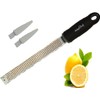 Citrus Lemon Zester & Cheese Grater by AdeptChef - Parmesan