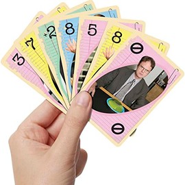 Mattel UNO The Office - Juego de Cartas con 112 Tarjetas e Instrucciones, Regalo para niños, Adultos o Noche de Juego Familiar, a Partir de 7 años