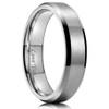 King Will 6mm Stainless Steel Ring Matte Finish & Polished