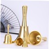 Operitacx Christmas Party Handbell Extra Loud Table Bell for Restaurants