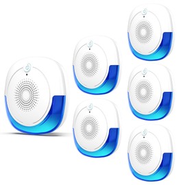 2025 Upgraded Ultrasonic Insect Repeller 6 Packs, Indoor Ultrasonic Repellent for Roach, Rodent, Mouse, Bugs, Ant, Mosquito, Mice, Spider, Electronic Plug in Pest Control