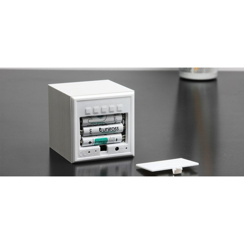 Gingko Design Alarm Clock, Others, White, One Size