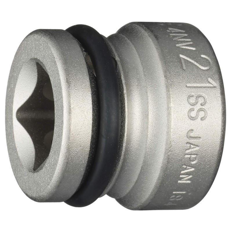 TONE Impact Short Socket 4NV-21SS Insertion Angle 0.5 inch (12.7