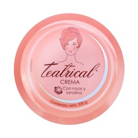 Teatrical Crema Facial Rosas Lanolina Tarro 230g