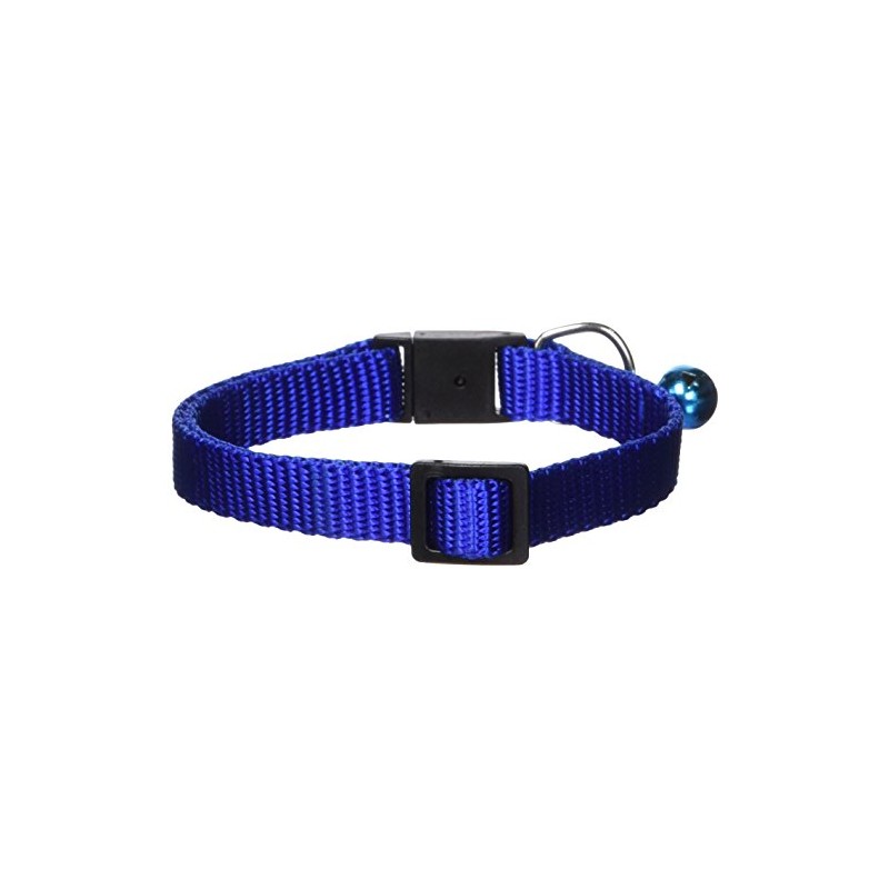 Guardian Gear Nylon Cat Collar, 8-12-Inch, Blue