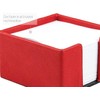 Saffiano Memo Box Imitation Leather Red